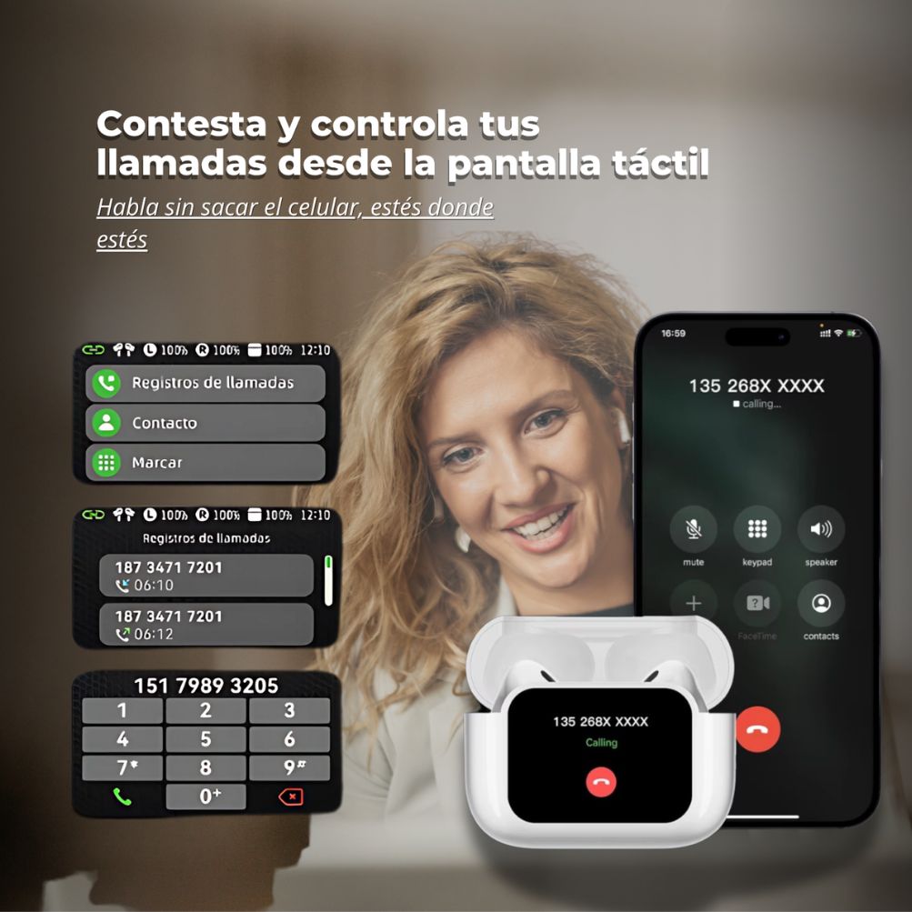 SMART-SOUND E11 - Audifonos con Pantalla TOUCH y Funciones avanzadas.