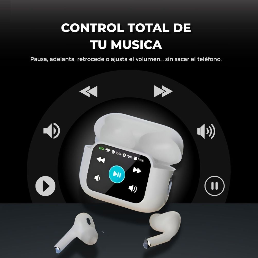 SMART-SOUND E11 - Audifonos con Pantalla TOUCH y Funciones avanzadas.
